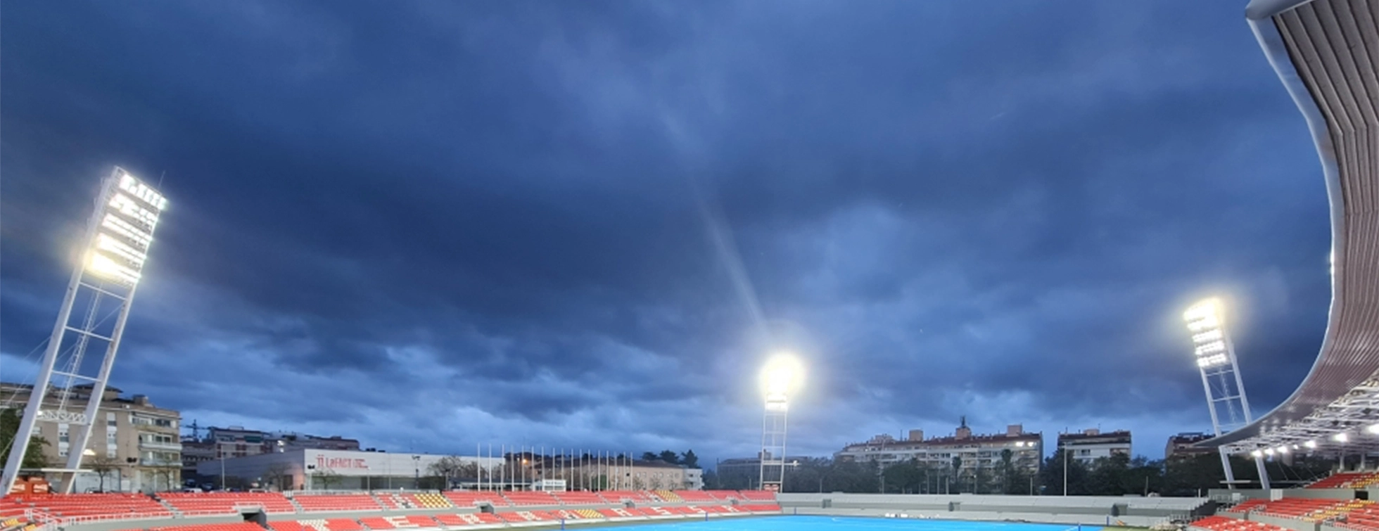 banner-Football Field in Barcelona