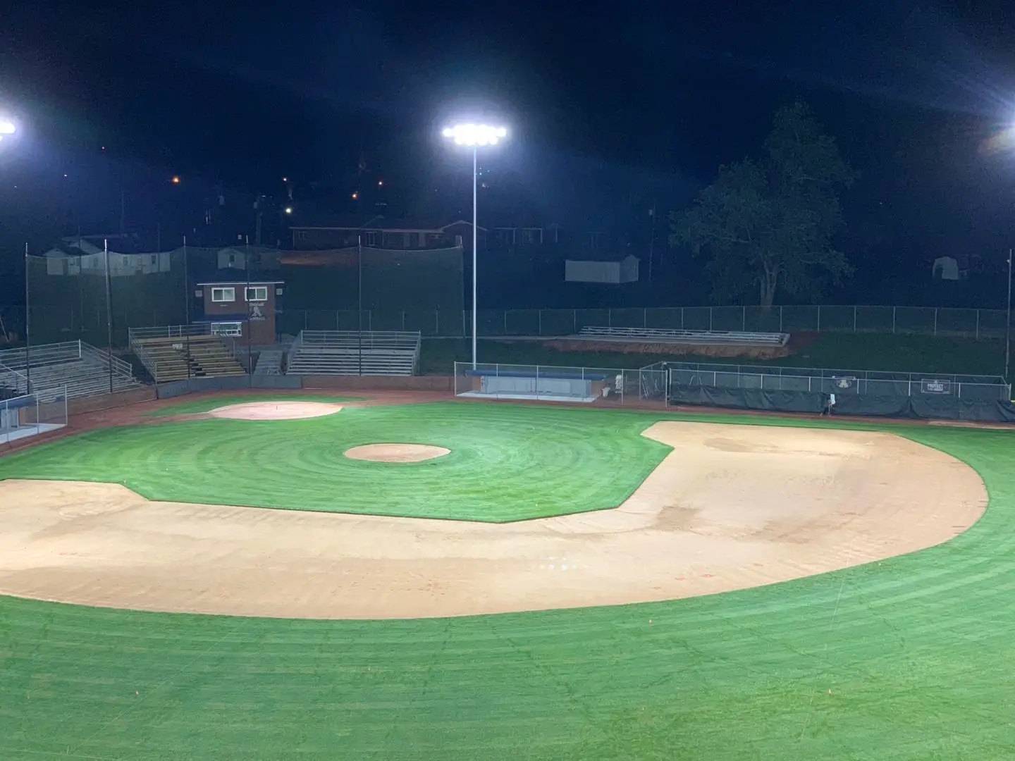 Alexander Central High School Baseball Field in USA 02