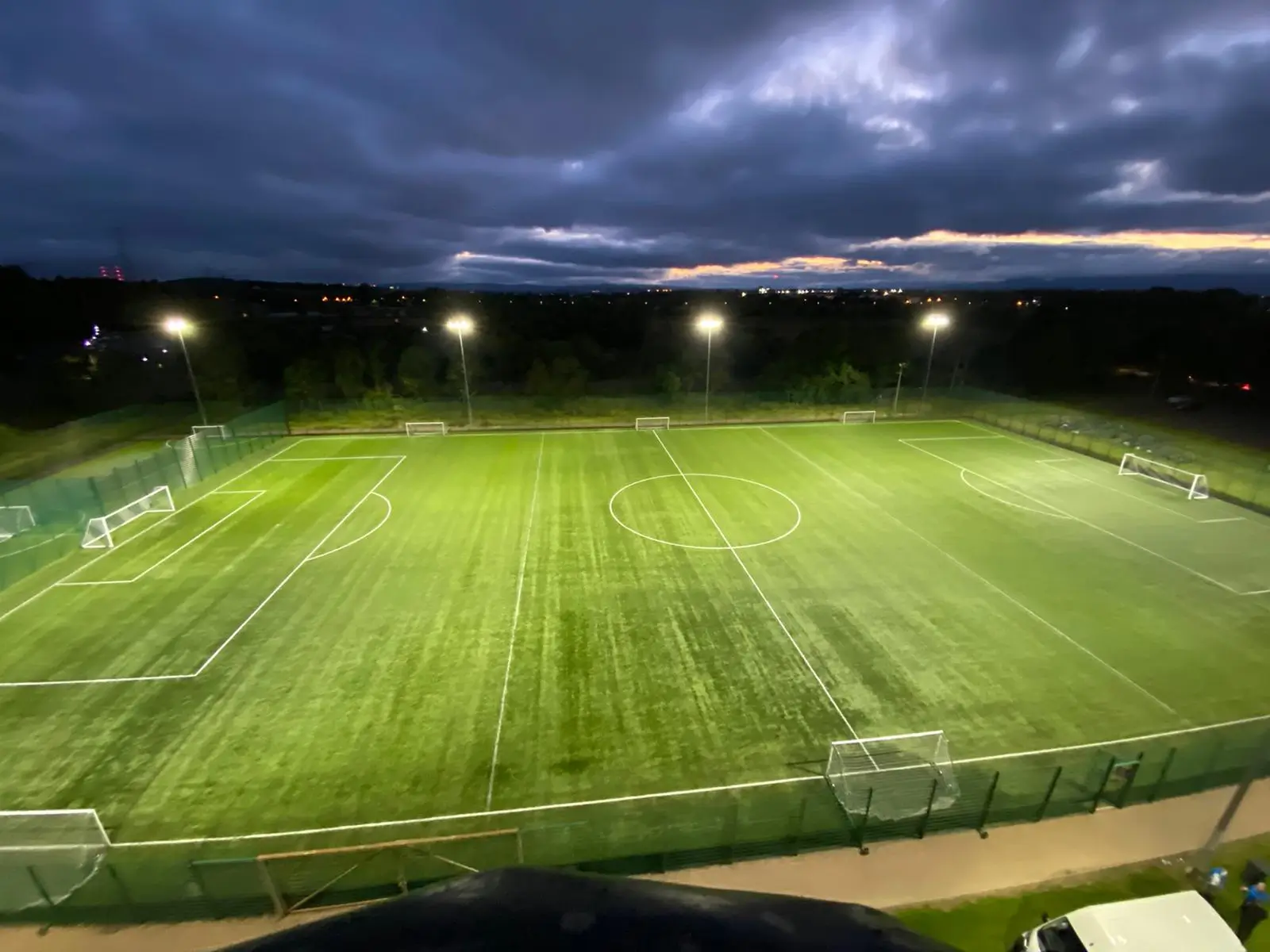 Football Field in Melbourne Australia