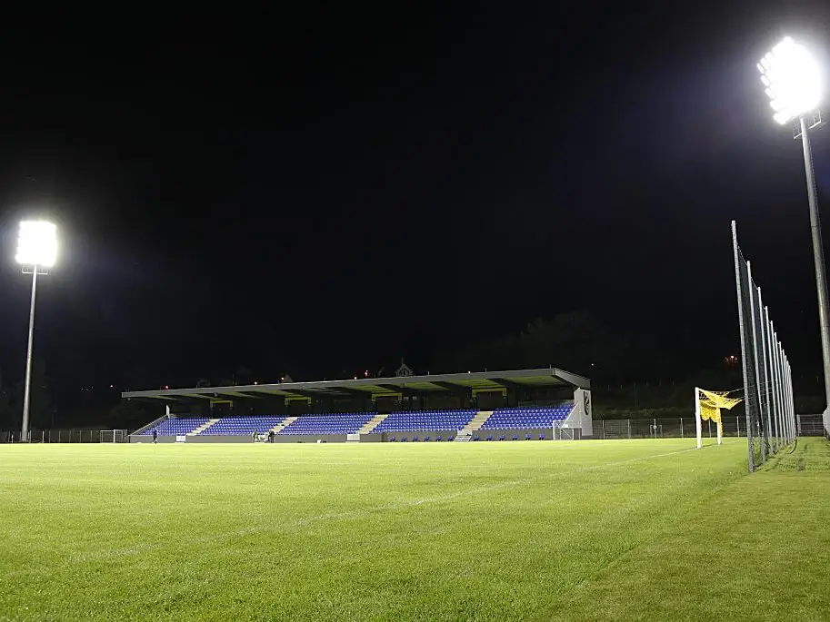 Football field in Budapest Hungary 02