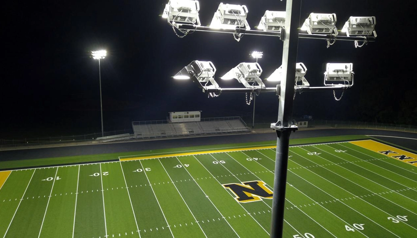 stadium lighting project