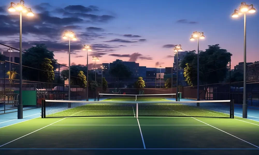 Tennis courts