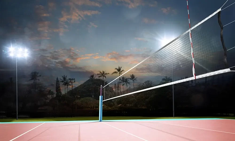 Volleyball fields