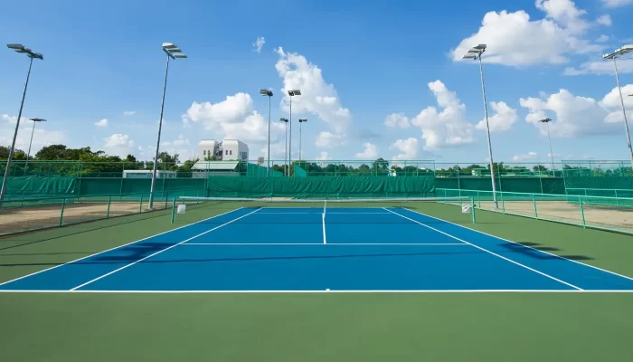 tennis court lighting